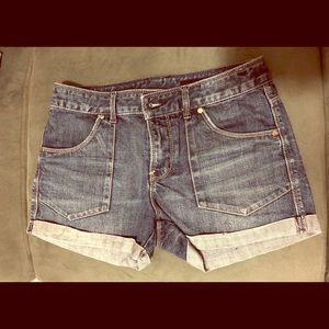 Express Jean denim shorts